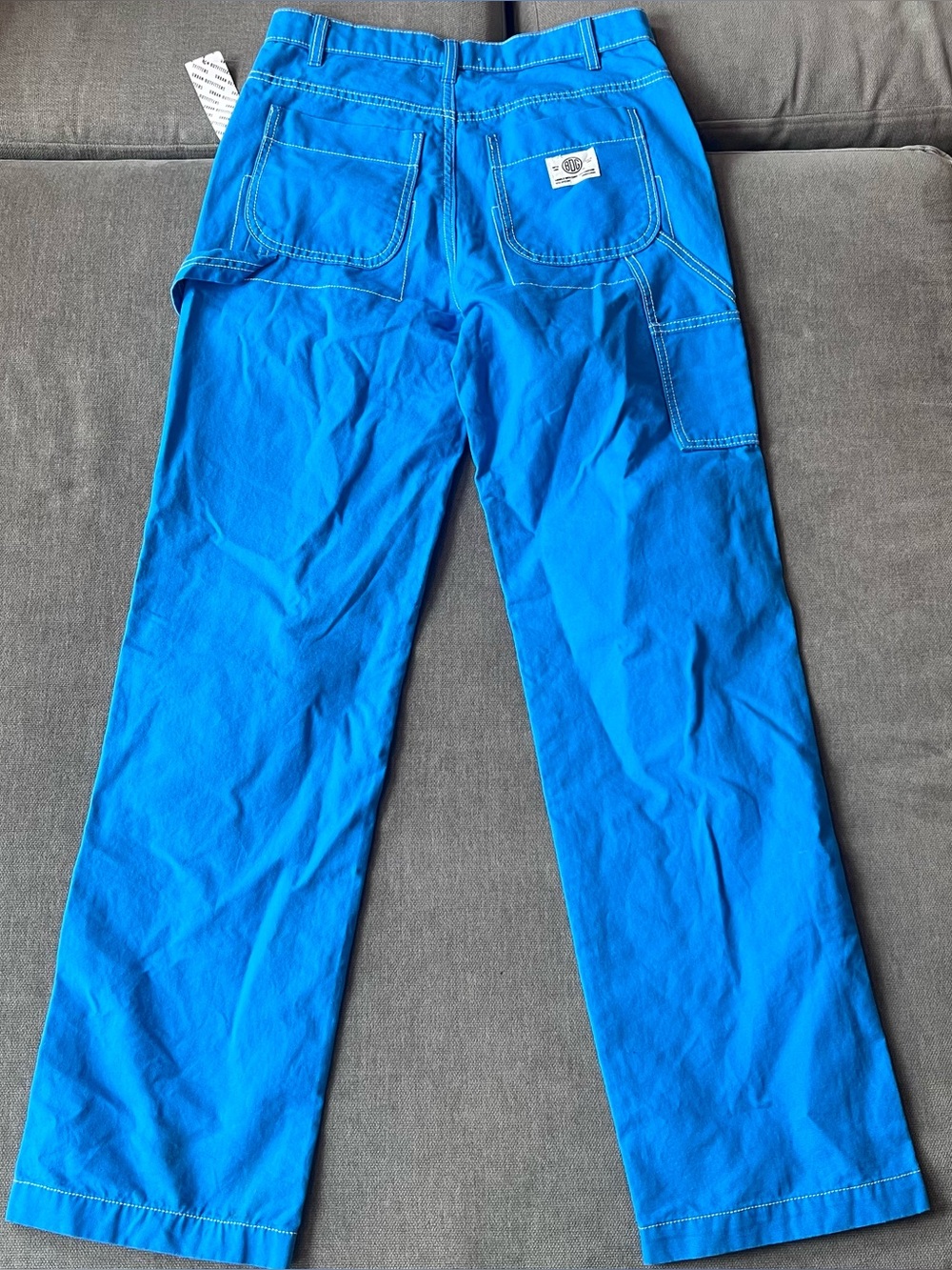NWT BDG Carpenter Pants Bright Blue 26 - Picture 11 of 12
